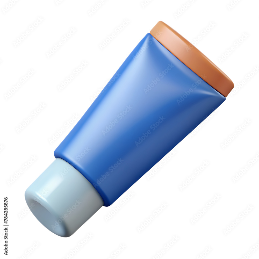 Toothpaste or cream in tube isolated on transparent background Toothpaste or cream in tube isolated on transparent background