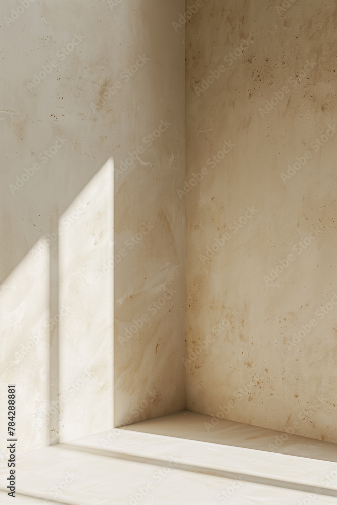 light beige wall corner with minimal shadows light beige wall corner with minimal shadows