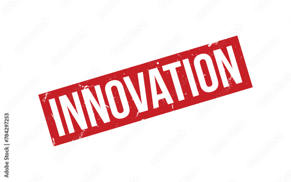 Innovation Rubber Stamp Seal Vector Innovation Rubber Stamp Seal Vector