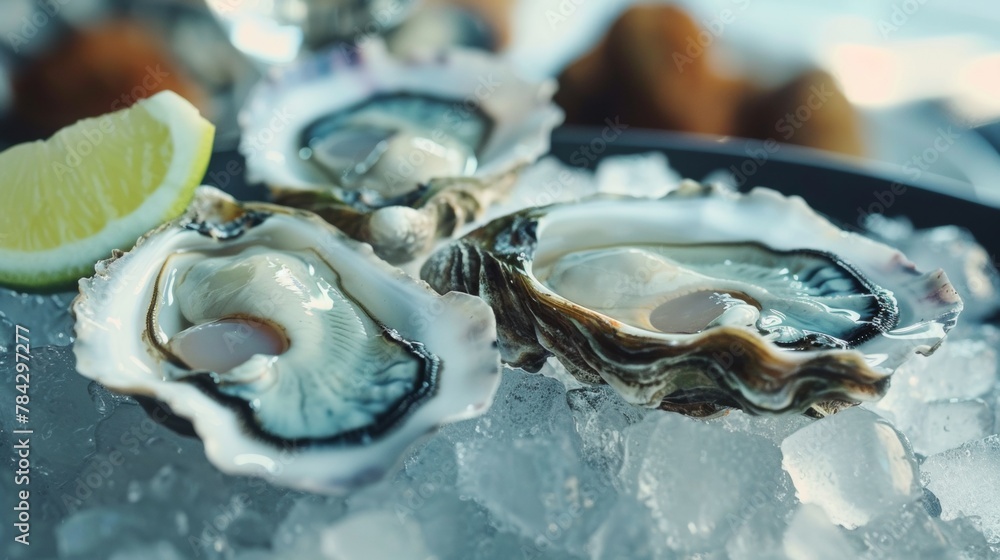 A New Zealand dish of oyster Bluff, served with ice or lightly fried. A New Zealand dish of oyster Bluff, served with ice or lightly fried.