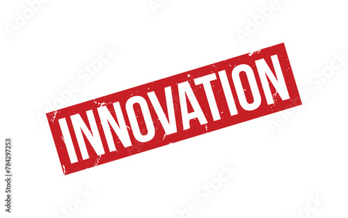 Innovation Rubber Stamp Seal Vector
