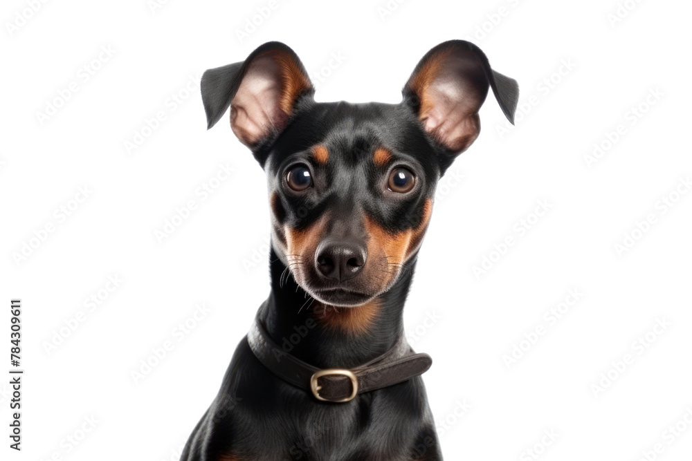 An adorable Thai breed dog. Isolated on a transparent background.