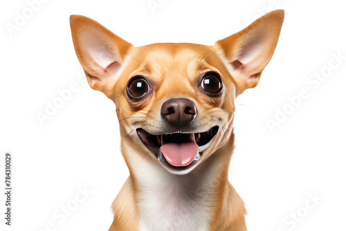Funny Thai breed dog. Isolated on a transparent background.