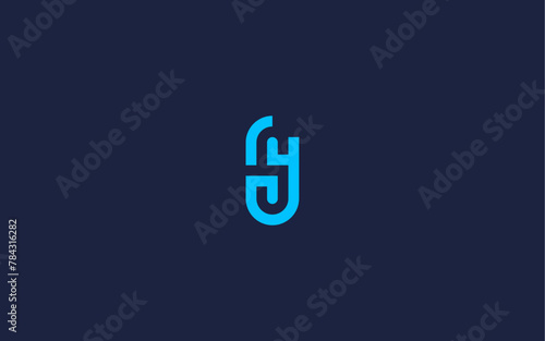 letter js logo icon design vector design template inspiration photo