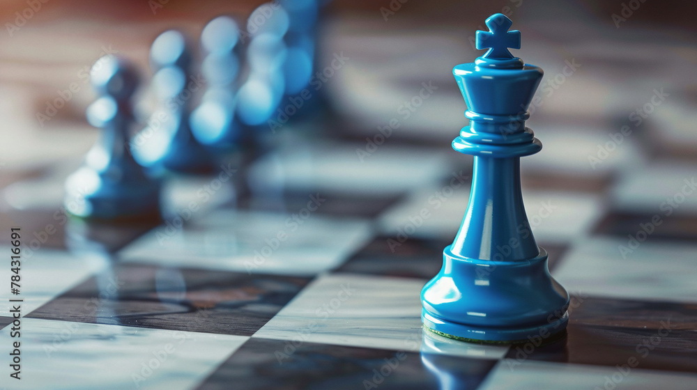 Photos of chess figures symbolizing people or company employees. Concept of successful team building Photos of chess figures symbolizing people or company employees. Concept of successful team building