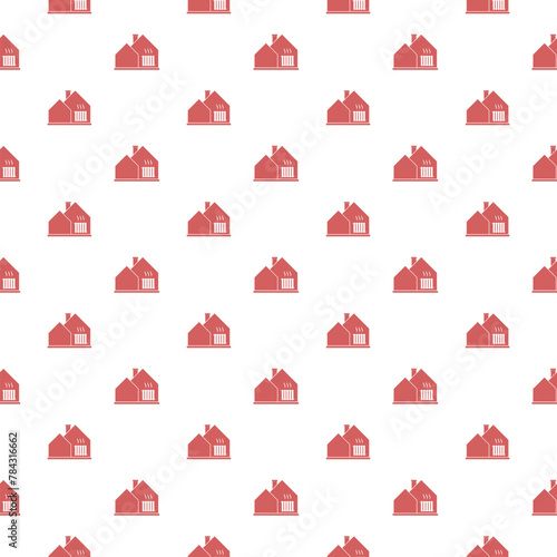 Heating radiator icon isolated seamless pattern on white background