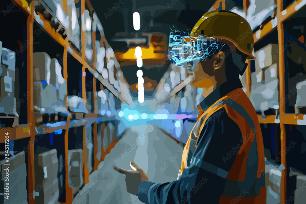  Augmented reality transforming logistics: Intelligent warehouses, AR-guided picking, and autonomous delivery