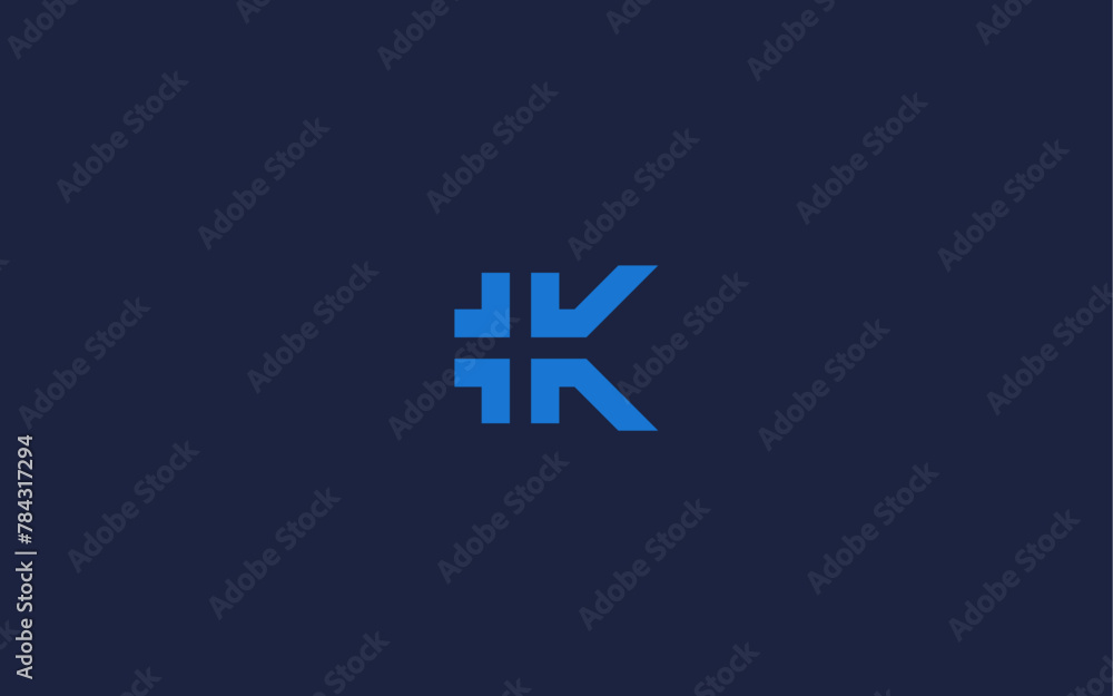 letter k with plus logo icon design vector design template inspiration letter k with plus logo icon design vector design template inspiration