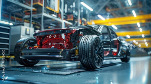High-Performance Vehicle Assembly Line