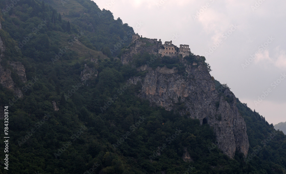 Located in Trabzon, Turkey, the Kustul Monastery was built in 752. Located in Trabzon, Turkey, the Kustul Monastery was built in 752.