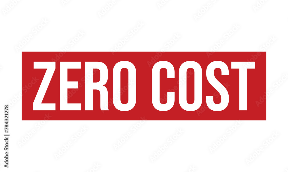 Zero Cost Rubber Stamp Seal Vector Zero Cost Rubber Stamp Seal Vector