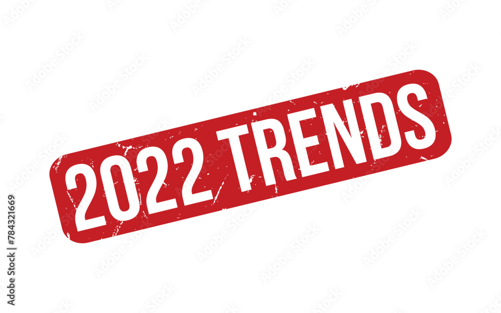 Fototapeta premium 2022 Trends rubber grunge stamp seal vector