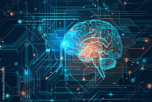  Brain-inspired AI and neuromorphic computing with artificial neural networks, spiking neurons, and adaptive learning algorithms photo