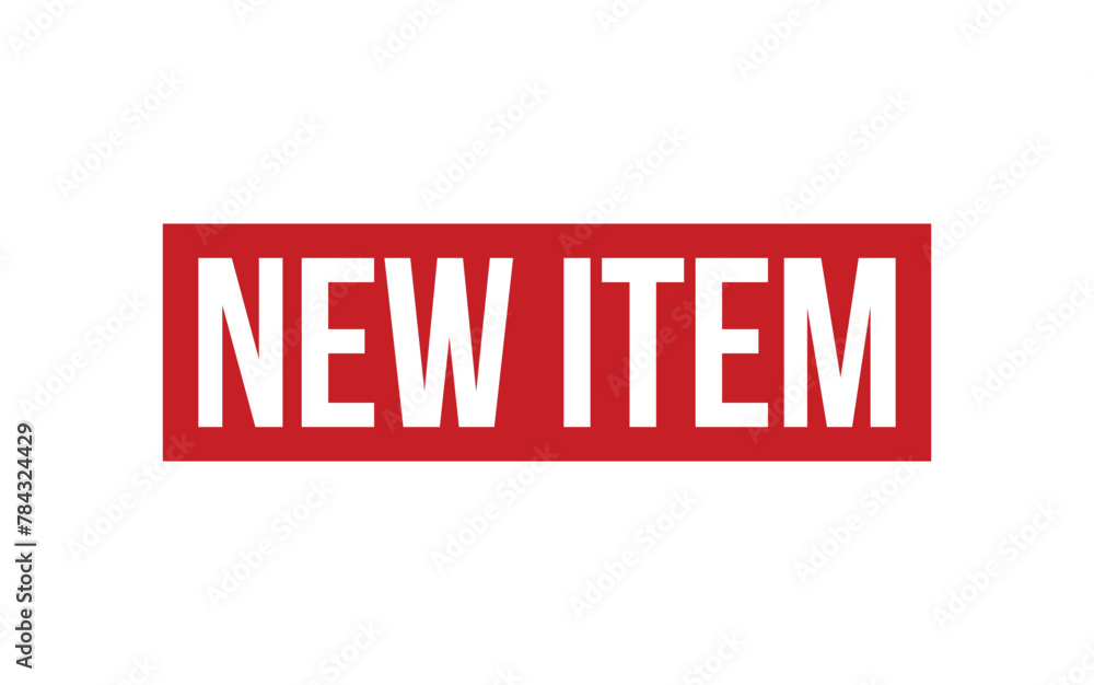 New Item Rubber Stamp Seal Vector New Item Rubber Stamp Seal Vector
