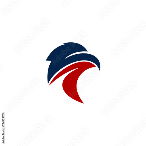 Free Download Eagle head logo vector illustration. Suitable for your design need, logo, illustration, animation, etc. - GFXLoad