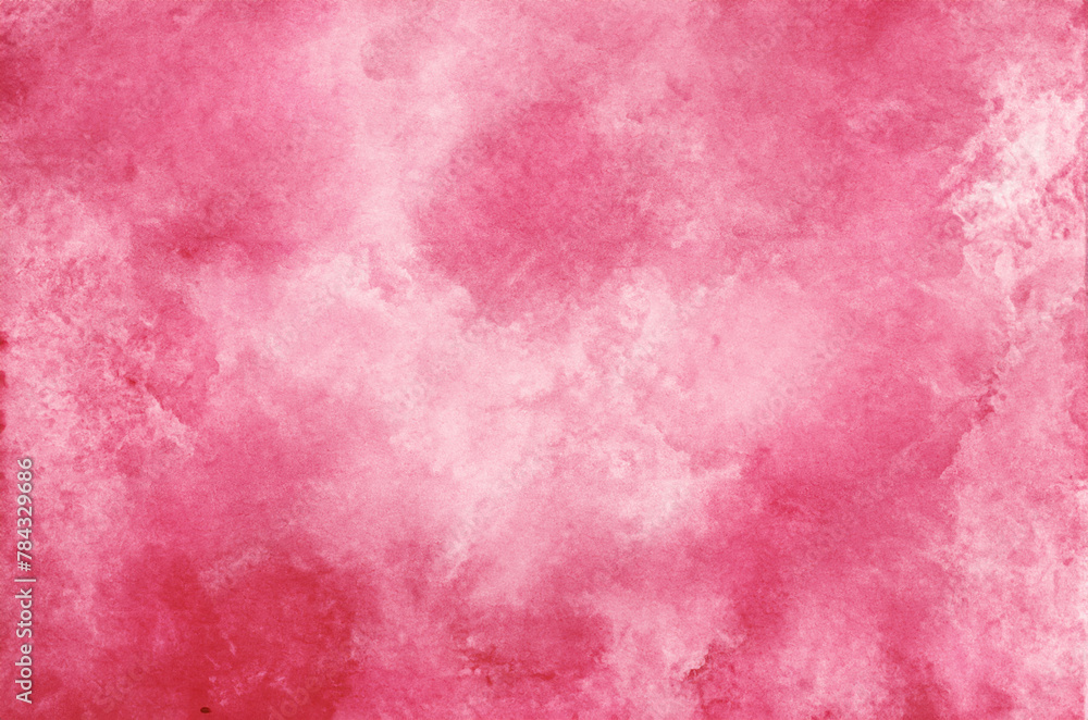 Graceful Crimson Watercolor Background.