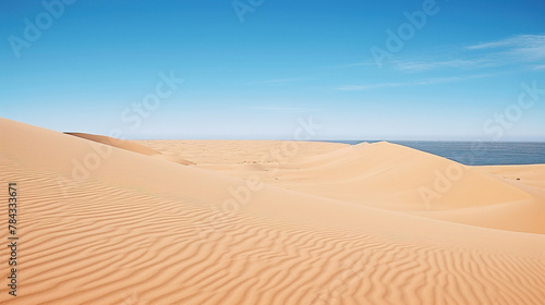 desert sand dunes. © Shades3d