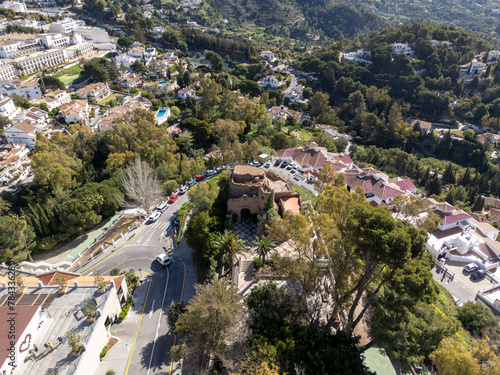 Ermita de la Virgen de la Peña en el municipio de Mijas, España