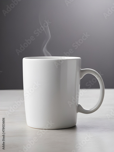 cup of coffee on a black background