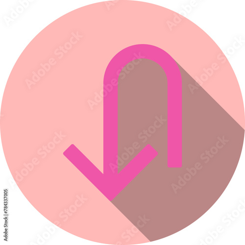 Turn Down Icon