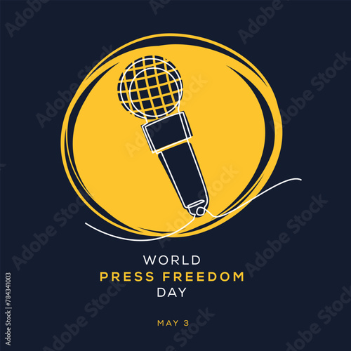 World Press Freedom Day, held on 3 May.