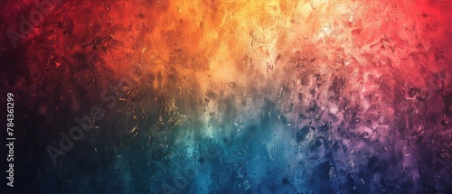 A vibrant and dynamic abstract background with a rough color gradient, shining brightly and captivating the eye photo