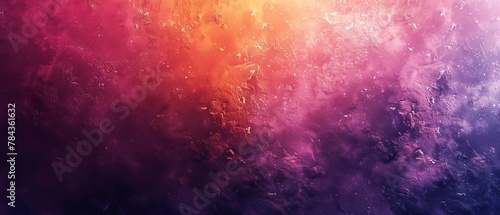 A vibrant and dynamic abstract background with a rough color gradient, shining brightly and captivating the eye © Mike