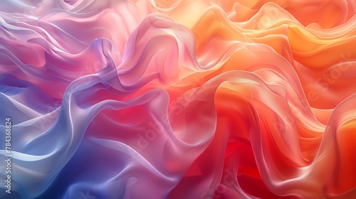 Soft, organic flow of colors blending seamlessly together, abstract , background