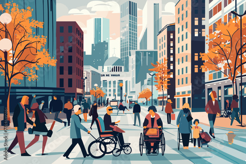 Inclusive smart cities for all ages: Multi-generational spaces, accessible mobility, and community support networks photo