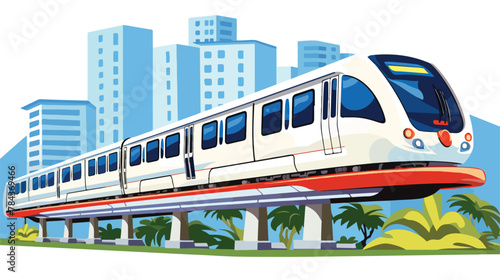 Okinawa Monorail YuiRail is an only rail transport © iclute