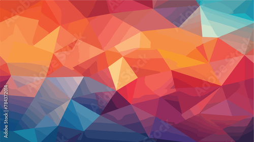 Abstract background consisting of triangles .. 2d flat