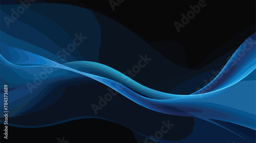 Abstract Smooth Dark blue with Black vignette Studi photo