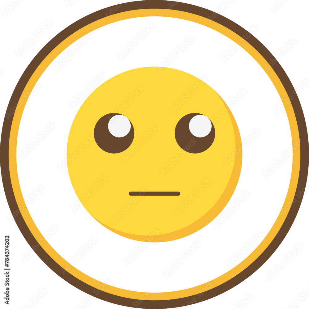 Fototapeta premium Rolling Eyes Icon