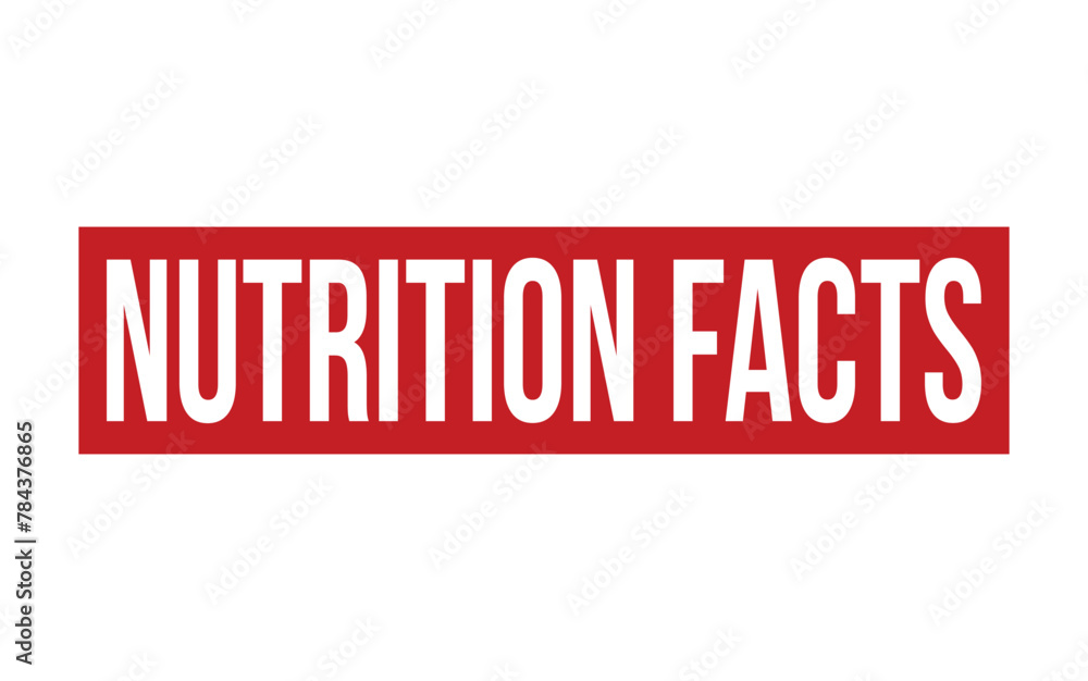 Nutrition Facts Rubber Stamp Seal Vector Nutrition Facts Rubber Stamp Seal Vector