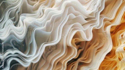 Close up of wavy material, suitable for backgrounds