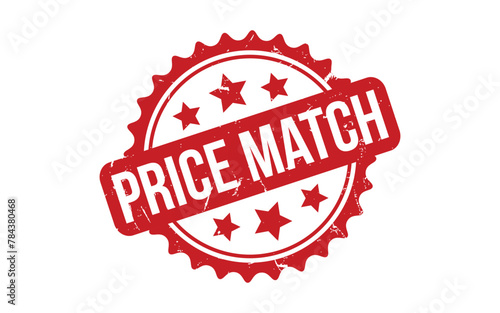 Price Match rubber grunge stamp seal vector
