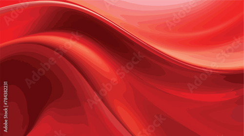 Blurred bright red texture. Defocused abstract background