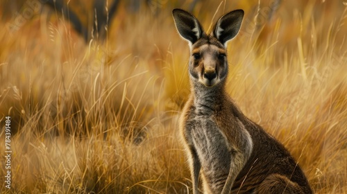 wild kangaroo concept