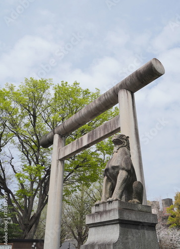 日本、東京にある靖国神社

