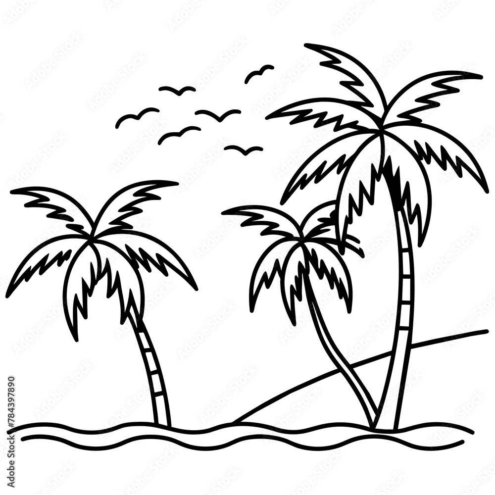 Summer vibes vector illustration.
Summer vibes vector illustration.