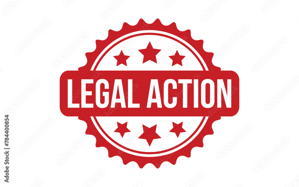 Legal Action rubber grunge stamp seal vector Legal Action rubber grunge stamp seal vector