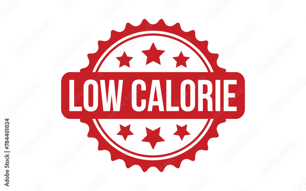Low Calorie rubber grunge stamp seal vector Low Calorie rubber grunge stamp seal vector