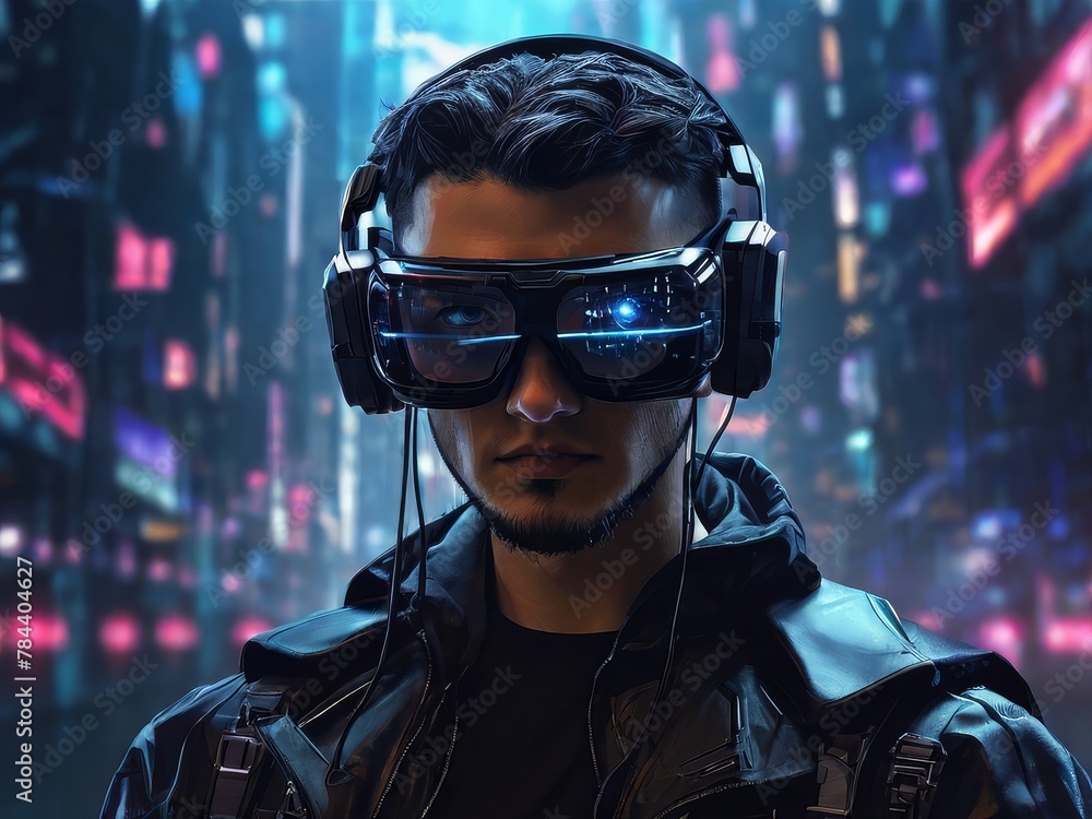 Hacker with glasses Hacker with glasses