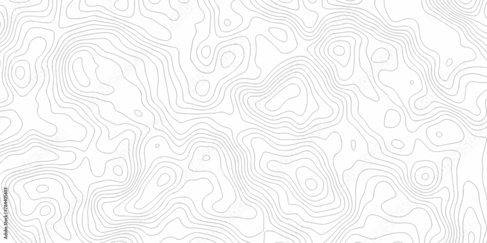 Vector geography landscape Topo contour map on white background ...