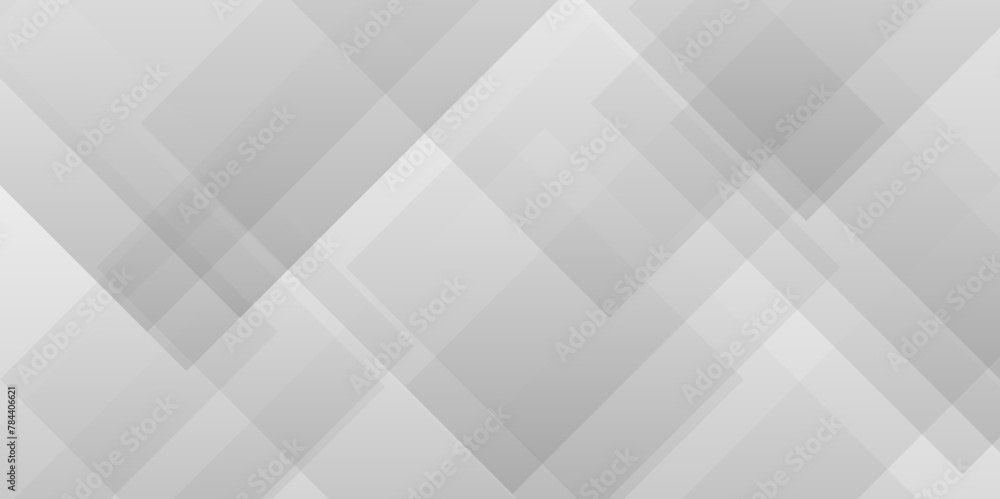 Abstract white and gray background design with layers of textured white transparent material in triangle and squares shapes. White color technology concept geometric line vector background. Abstract white and gray background design with layers of textured white transparent material in triangle and squares shapes. White color technology concept geometric line vector background.