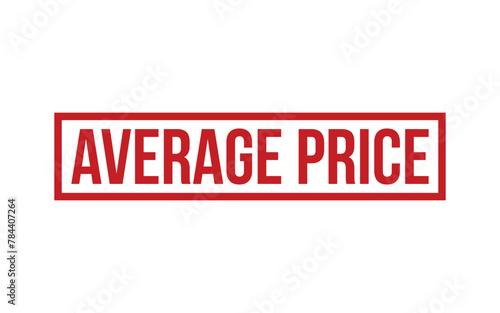 Average Price Stamp. Average Price Rubber grunge Stamp Seal