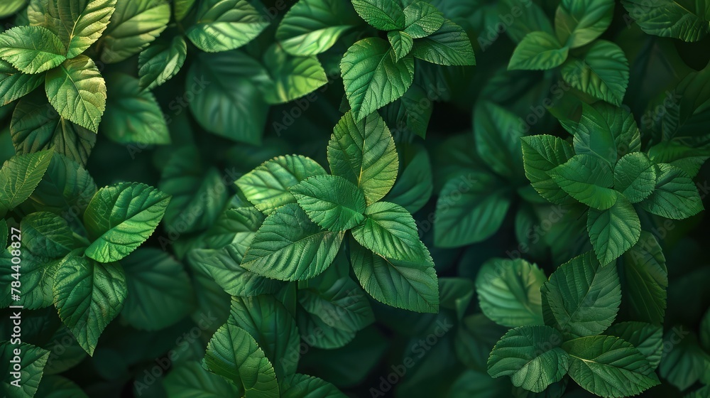 Green leaves background for environment design Green leaves background for environment design