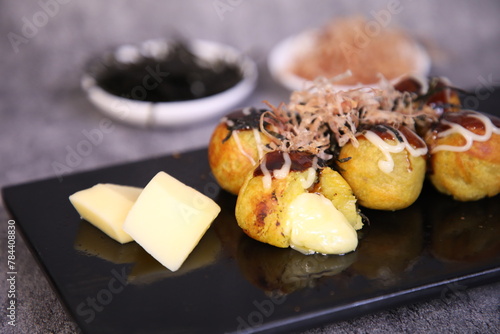 Homemade Takoyaki & Quail Eggs 