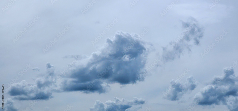 Blue sky background. Natural background. Panorama sky with tiny clouds Blue sky background. Natural background. Panorama sky with tiny clouds