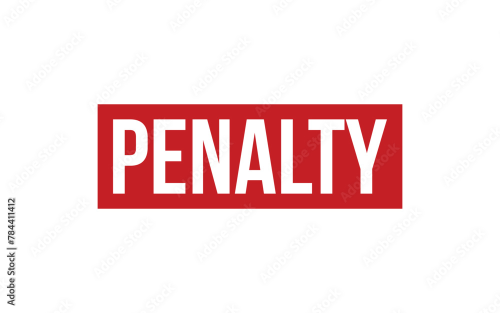 Penalty Stamp. Penalty Rubber grunge Stamp Seal Penalty Stamp. Penalty Rubber grunge Stamp Seal